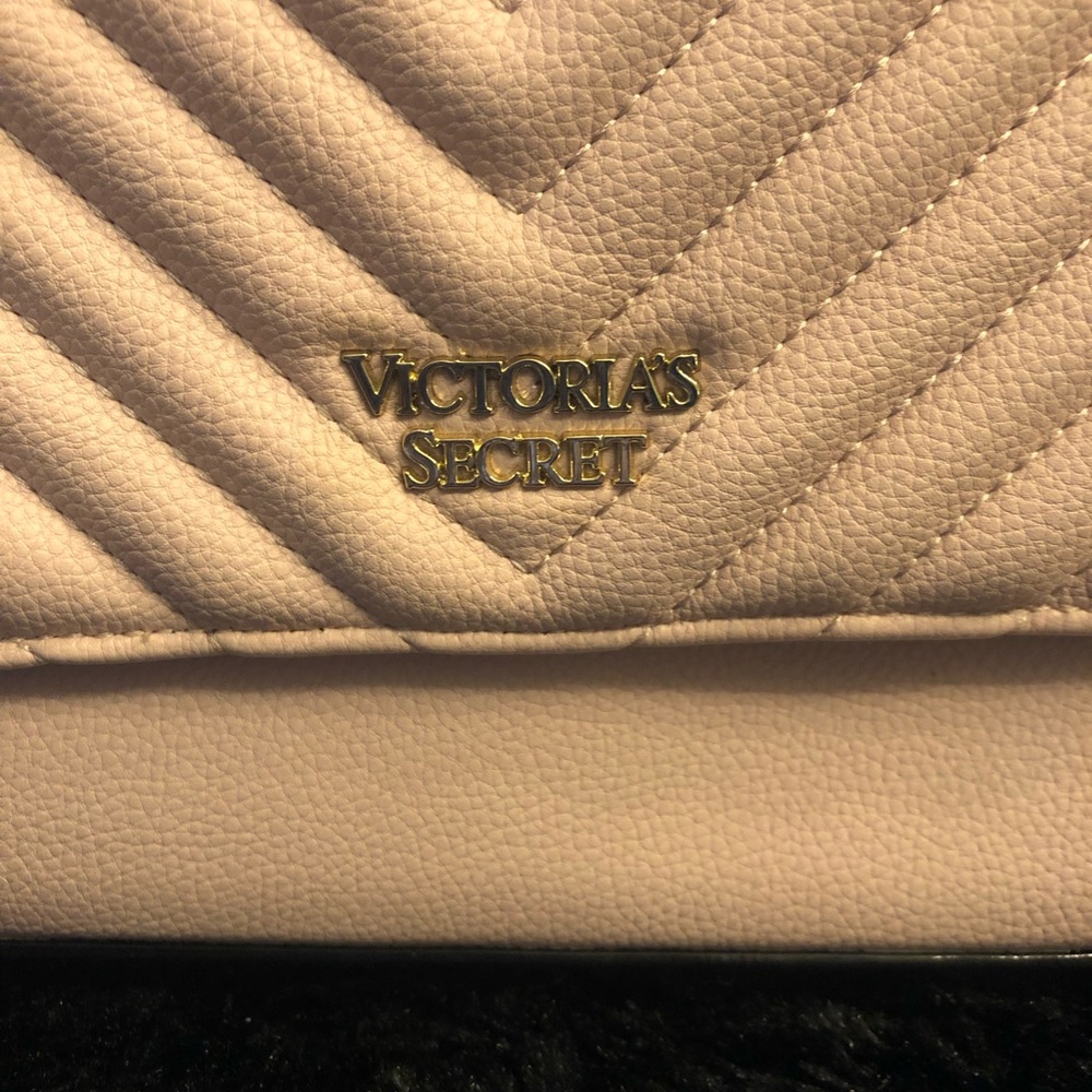 Victorias Secret Genuine Leather Pebbled  Crossbody Shoulder Bag - Picture 7 of 16
